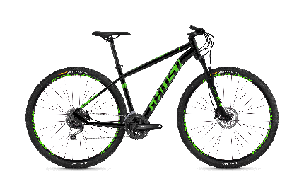Велосипед Ghost Kato 4.9 29", рама M, черно-зеленый, 2019