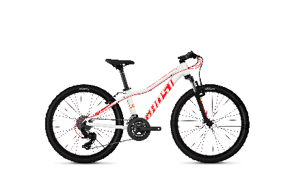 Велосипед Ghost Lanao 2.4 24", бело-красно-оранжевый, 2019