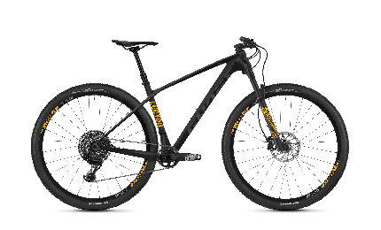 Велосипед Ghost Lector 5.9 29", карбон, рама M, черно-серо-желтый, 2019