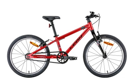 Велосипед 20" LEON GO Vbr 2022 рама - 10" (красный с черным)