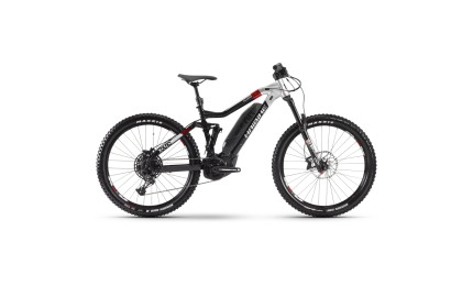 Электровелосипед Haibike XDURO AllMtn 2.0, 27.5", черно-серо-красный