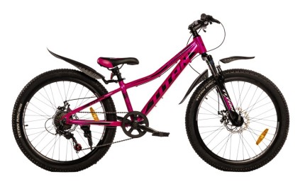 Велосипед 24" Titan Drone Рама-11" розово-черный