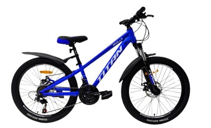 Велосипед 24" Titan Apollo Рама-11" синий