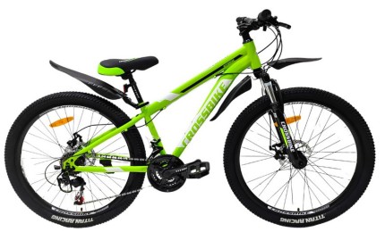 Велосипед 26" CrossBike Storm Storm Рама-13" зеленый