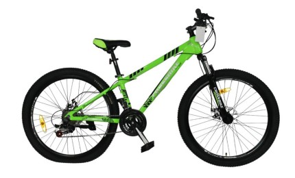 Велосипед 26" CrossBike Everest Рама-13" зеленый