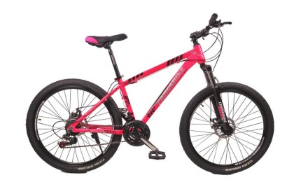 Велосипед 26" CrossBike Everest Рама-13" розовый