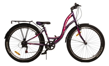 Велосипед 26" Cross Betty Рама-13" фиолетово-розовый