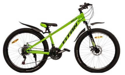 Велосипед 26" Titan Apollo Рама-13" зелено-черный
