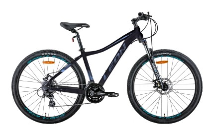 Велосипед 27,5" LEON XC-LADY AM Hydraulic lock out DD 2022 рама - 16.5" (черный с сиреневым)