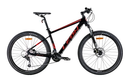 Велосипед 27,5" LEON XC-70 AM Hydraulic lock out HDD 2022 рама - 20" (черный с красным)