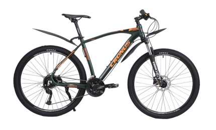 Велосипед 27,5" Cronus Fantom Рама-19,5" черно-оранжевый