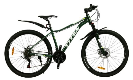 Велосипед 27,5" Titan Candy Рама-15" зеленый