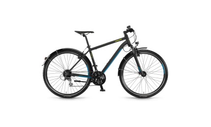Велосипед Winora Vatoa 24 men 24 s. Acera 28", рама 52 см, черный матовый, 2020
