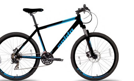 Велосипед 29" Pride MARVEL 9.3 рама - XL черный / синий 2018