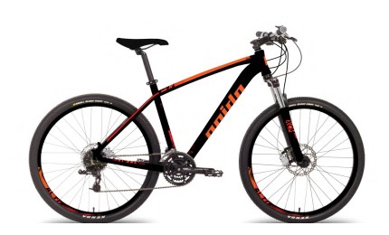 Велосипед 29" Pride Rebel 9.2 рама - XL черный / оранж 2018