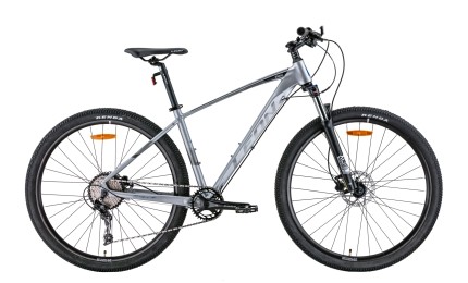 Велосипед 29" LEON TN-60 AM Hydraulic lock out HDD 2022 рама - 17,5" (серый с черным и синим)