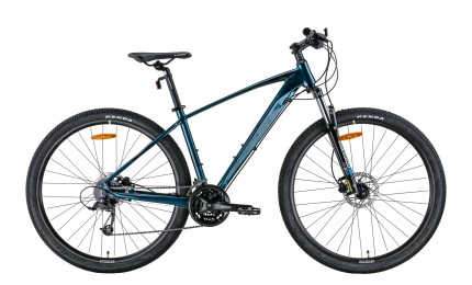 Велосипед 29" LEON TN-80 AM Hydraulic lock out HDD 2022 рама - 17,5" (синий с черным)