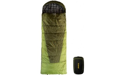 Спальный мешок Tramp Sherwood Regular одеяло левый темно-оливковый/серый 220/80 UTRS-054R