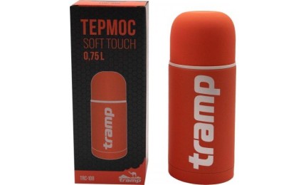 Термос Tramp Soft Touch 0,75 л оранжевый (TRC-108-orange)