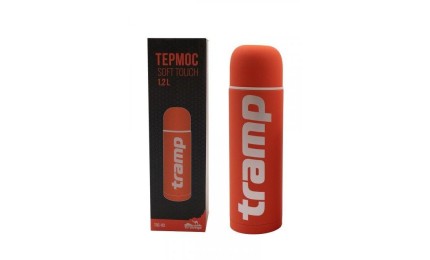 Термос Tramp Soft Touch 1,2 л оранжевый (TRC-110-orange)