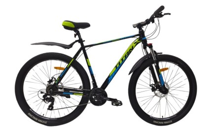 Велосипед 29" Titan Arena Рама-22" черно-зеленый