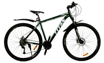 Велосипед 29" Titan Cobra Рама-20" зеленый