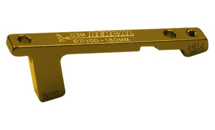 Адаптер Bengal торм. калипера перед/задн.180mm PM золот.