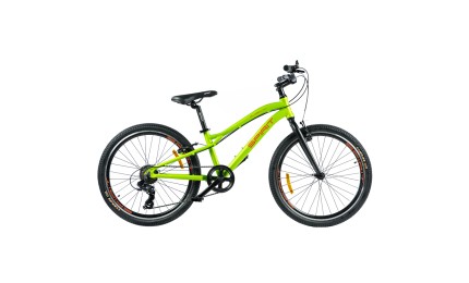 Велосипед Spirit Flash 4.1 24", рама Uni, салатовый, 2021