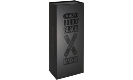 Велозамок ABUS Bordo Black Edition 6510 сегментный черный