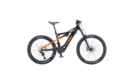 Электровелосипед KTM MACINA PROWLER MASTER 29" рама М/43, чорний (помаранчевий), 2021
