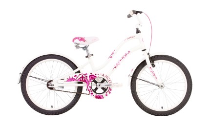 Велосипед PRIDE ANGEL 20" бело-розовый