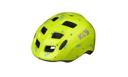 Шлем KLS Zigzag детский лайм S (49-53 cм)