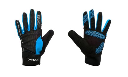 Перчатки ONRIDE Pleasure цвет черный/синий разм. M