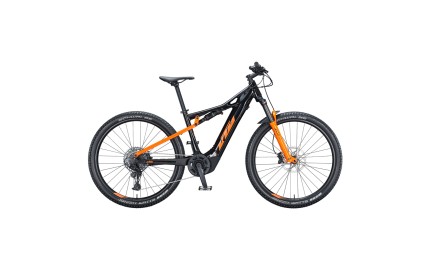 Электровелосипед KTM MACINA CHACANA 293 29" рама М/43, чорний (помаранчевий), 2021