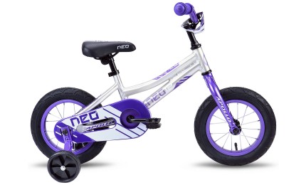 Велосипед 12" Apollo Neo girls фиолетовый/белый