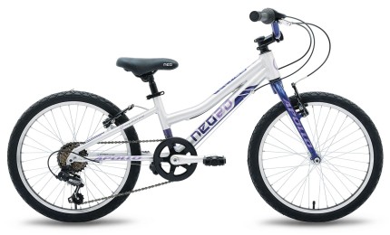 Велосипед 20" Apollo Neo 6s girls синий/сиреневый 2018