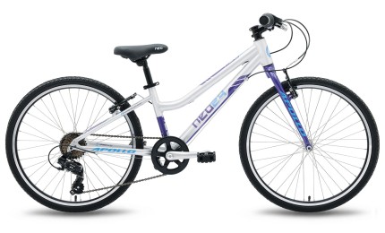 Велосипед 24" Apollo Neo 7s girls фиолетовый/синий