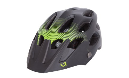 Шлем Green Cycle Slash черно-салатовый (58-61)