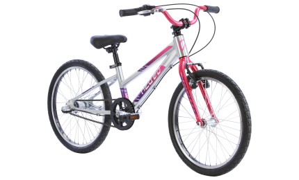Велосипед 20" Apollo NEO 3i girls Brushed Alloy / Pink / Purple Fade