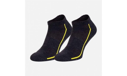 Шкарпетки Head PERFORMANCE SNEAKER 2P UNISEX темно-сірий, жовтий Уні 43-46 (8720245181907)