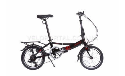 Велосипед 16" Langtu KH017 Черный/ Красный