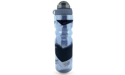 Фляга Spelli термо, пластиковая, 500 мл, с защитной крышкой, прозрачно-черная SWB-700