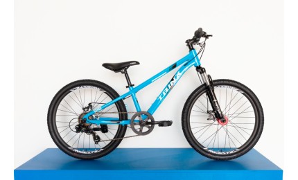 Подростковый велосипед 24" Trinx M134 рама-11" Blue-White-Black-Blue XS (2021) (10070081)