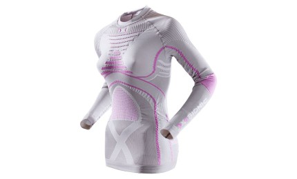 Термофутболка женская с длинным рукавом X-Bionic Radiactor Evo Shirt Long Sleeves Round Neck Woman I020318-S050