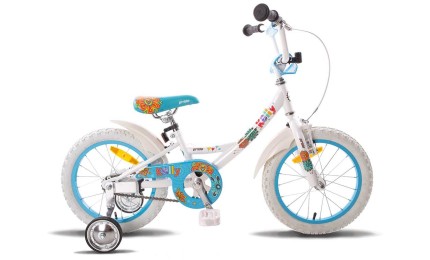 Велосипед PRIDE KELLY 16" 2015 бело-голубой