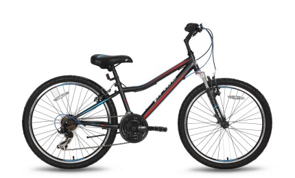 Велосипед PRIDE BRAVE 21 24'' черно-синий