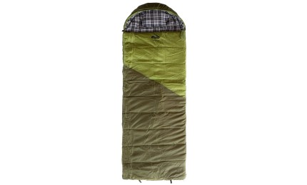 Спальный мешок Tramp Kingwood Long одеяло правый темно-оливковый/серый 230/100 UTRS-053L