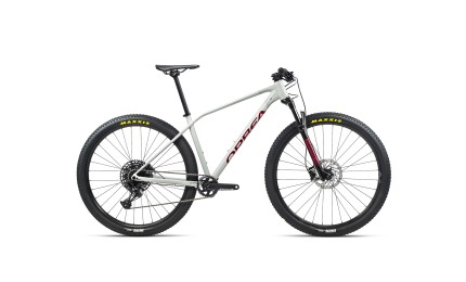 Велосипед Orbea Alma H10-Eagle 29 S 2021 White Grey- Metallic Red (Gloss) (L22316LK)