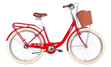 Велосипед 26" Dorozhnik LUX PH 2022 (красный)