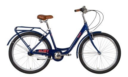 Велосипед 26" Dorozhnik RUBY PH 2022 (темно-синий)